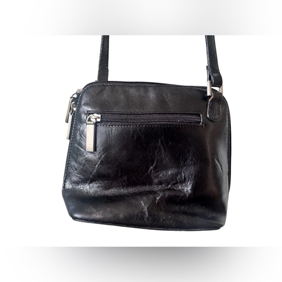 Hobo CAMILLE Structured Crossbody Leather Bag - Picture 1 of 16